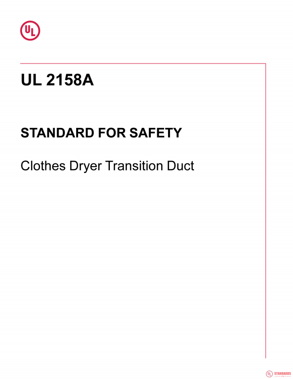 UL 2158A PDF